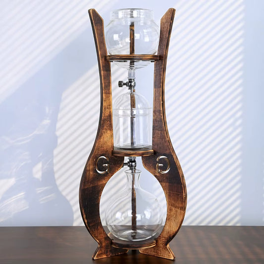 Commercial-Grade Cold Brew Tower (Glass + Stainless Steel)