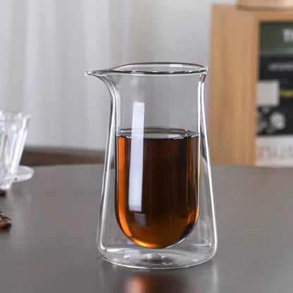 Hand-Blown Double-Walled Carafe Set