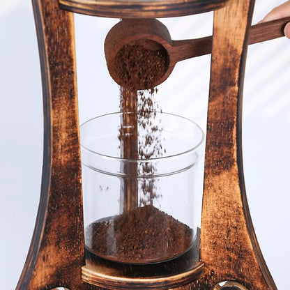 Commercial-Grade Cold Brew Tower (Glass + Stainless Steel)