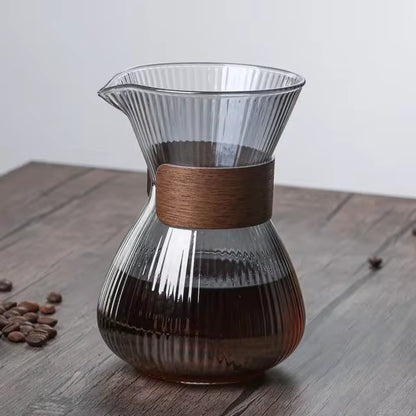 Handcrafted Glass Coffee Server
